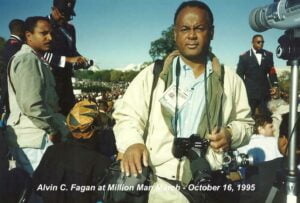 Alvin C. Fagan, Publisher, Our Heritage Magazine, Million Man March, October 16, 1995