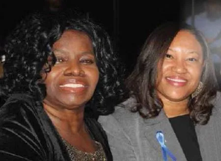 Jean Pollard and Nikki Banks